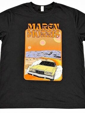 Alternative Maren Morris tour graphic tee Graphic Tee in Black Size XL